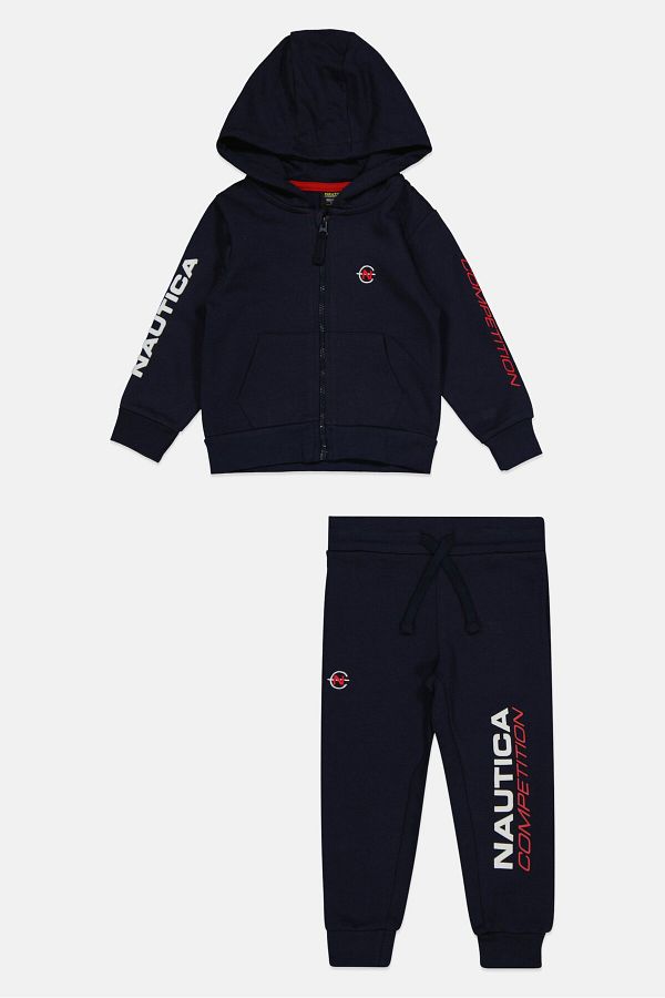 NAUTICA COMPETITION-Kids Boy 2 Pieces Sportswear Fit Tracksuits, Navy 1