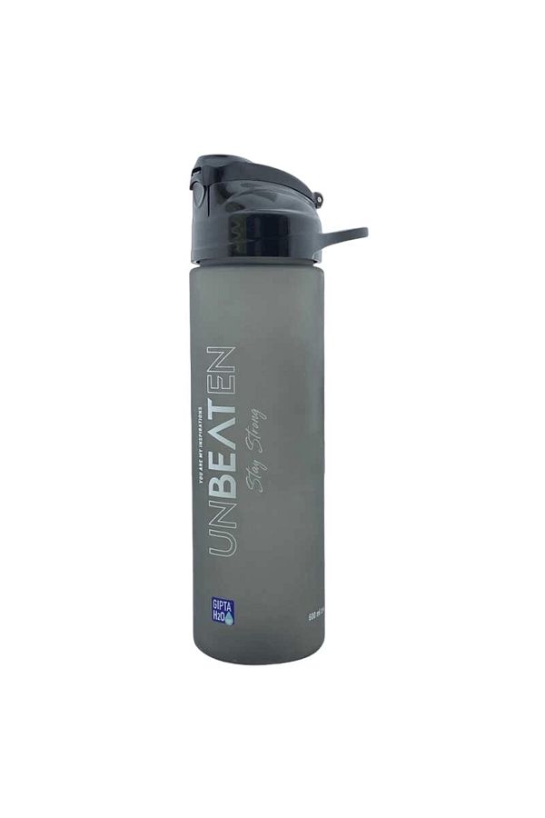 Gıpta-GIPTA UNBEATEN - TRITAN Patterned Painted Flask with Pipe 630cc (Grey) 1