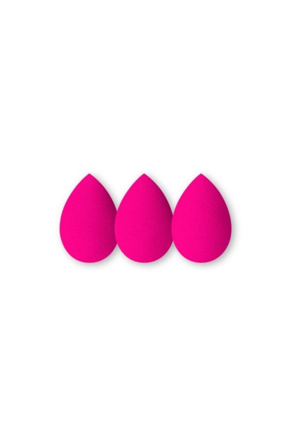 Others-IBRA Makeup Makeup Blender Sponge 3 szt. - Zestaw różowych gąbeczek do makijażu trio 1