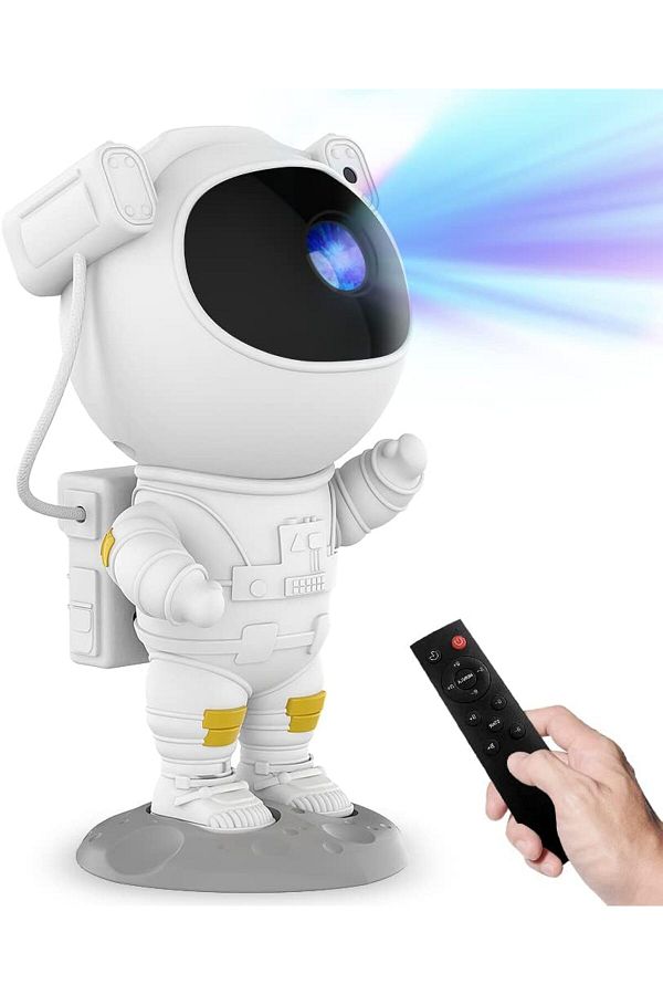 AWH-Astronaut Star Projector Night Light, 360° Adjustable Galaxy Lamp with Timer & Remote 1