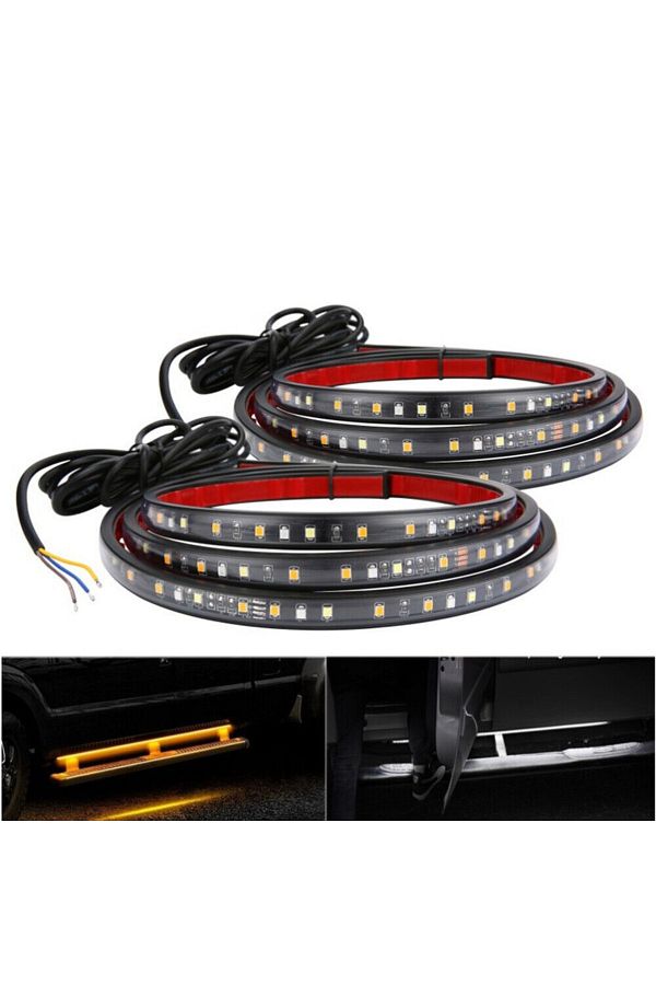 Techmaster-Pick Up Off Road Caravan Suv Side Step LED with DRL Signal 180cm 1