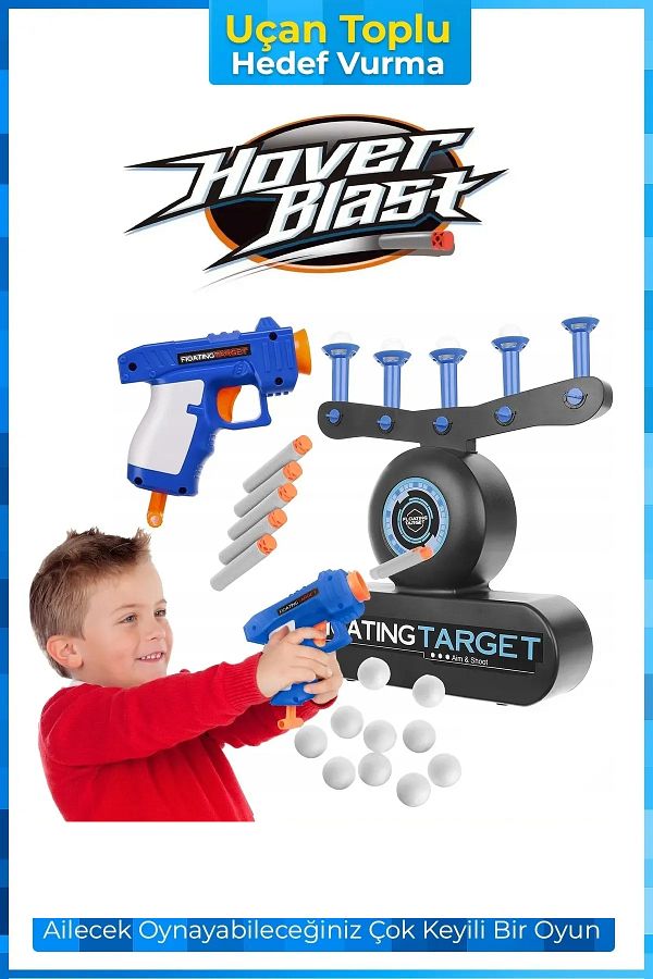 Hower's-Joysmart Floating Target Shooting Game Flying Targets Game For Hover Blast Nerf 1