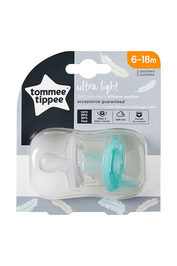 Tommee Tippee Ultra Hafif Silikon Emzik 2' Li 6-18 Ay