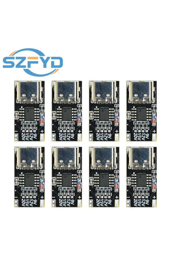 Choice-8pcs 1-20pcs Pd/qc/afc Type-c Decoy Board Usb Boost Module Pps/qc4 Fcp Afc Type-c Trigger Polling De 1