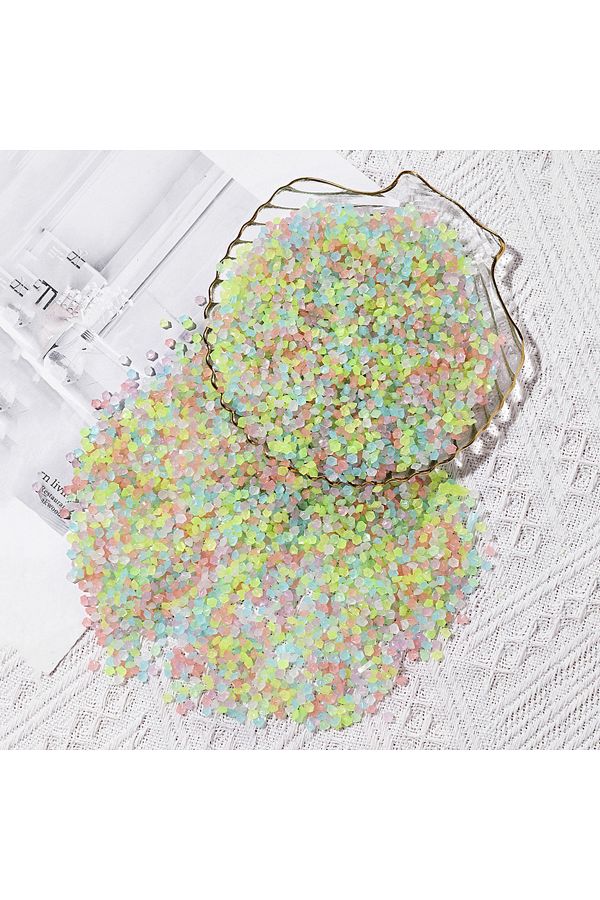 Choice-A1 1000pcs 3-5mm Luminous Sand Glow In Dark Pebbles Stone Home Garden Yard Outdoor Path Lawn Decorat 1