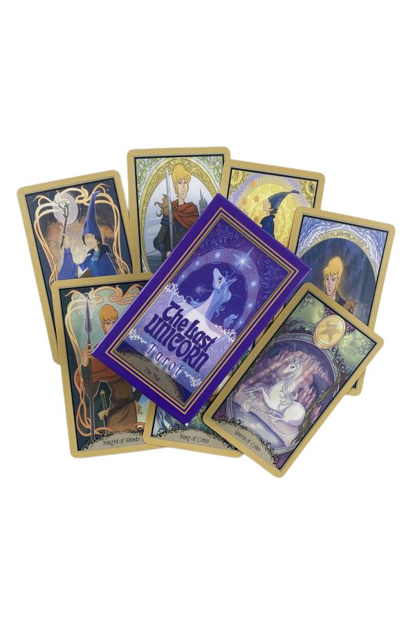 Choice-Tt279 The Last Unicorns Tarot Cards Divination Deck English Versions Edition Oracle Board Playing In 1