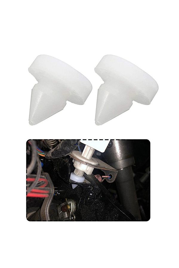 Choice-2pcs Brake Clutch Pedal Stopper Pad White 46505sa5000 For Honda Accord Civic Pilot Crosstour Cr-v In 1
