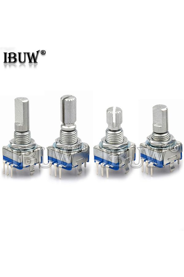 Choice-Plum 20mm 5PCS Half / Plum axis rotary encoder, handle length 15mm / 20mm code switch/ EC11/ digital 1