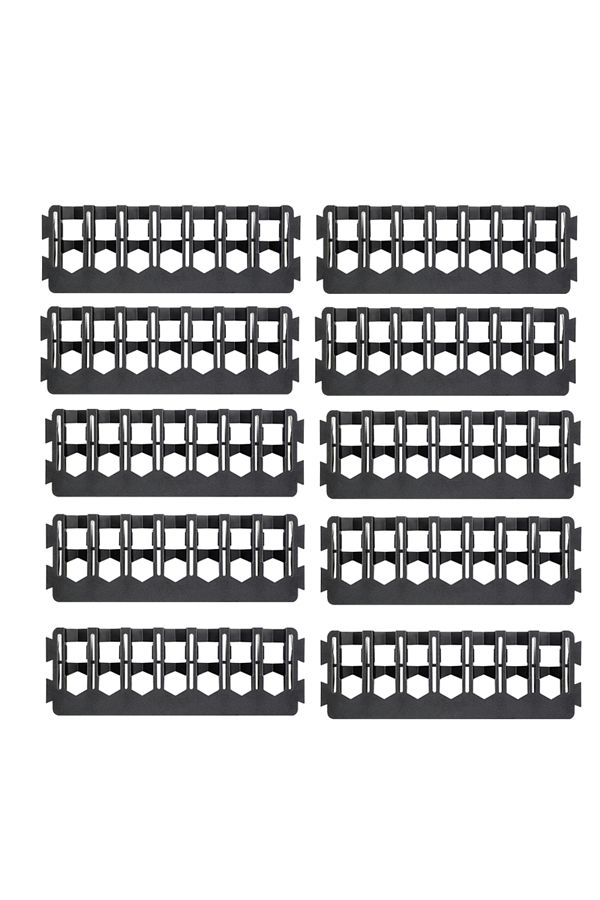 Choice-Black 7plug 10pc Dewalt Original Drill Bit Support Tool Parts Storage Screw Drill Bit Tool Carrier P 1