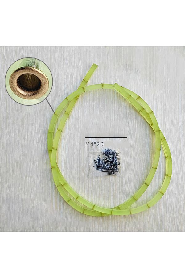 toohr-2m 2m Woodworking Profiling Strip, Flexible Curve Template Adjustable&fixed Complex Shape Contour Wo 1