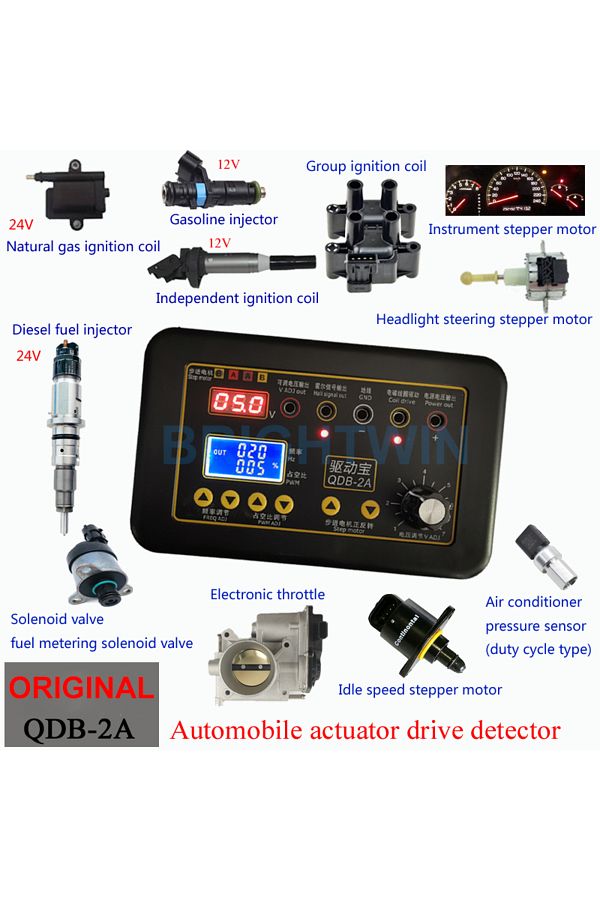 Choice-Upgrade QDB-2A 3A Automobile Ignition Coil Tester Car Idle Stepping Motor Solenoid Valve Injector... 1