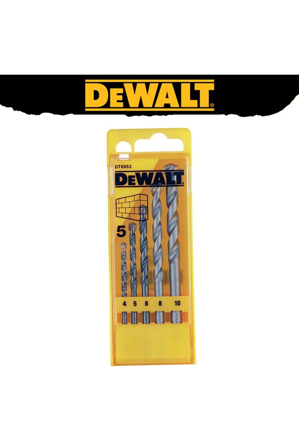 Choice-Dt6952 Dewalt Dt6952 Masonry Twist Drill Bit-set Wear Resistant Multifunctional Bits Power Tool Acce 1