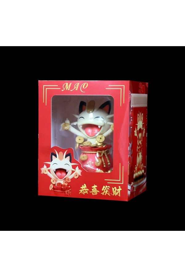 Choice-13cm With Box A 13cm Pokemon Meowth Sprinkle Gold Coins Anime Figure Model Gk Statue Boys Collection 1