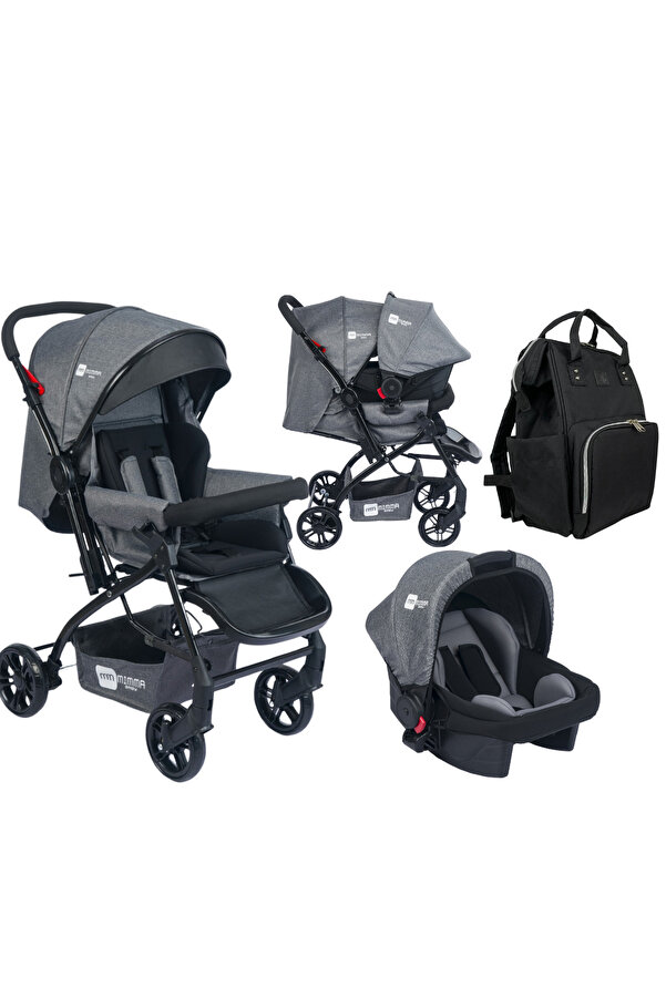 Mimma Baby Artemis Çift Yön Bebek Arabası Travel Taşıma ve Termal Çanta Ayak Örtüsü Hediyeli