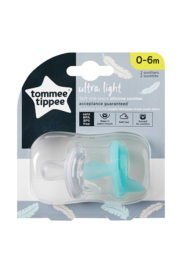 Tommee Tippee Ultra Light Emzik 2 li 0-6 Ay