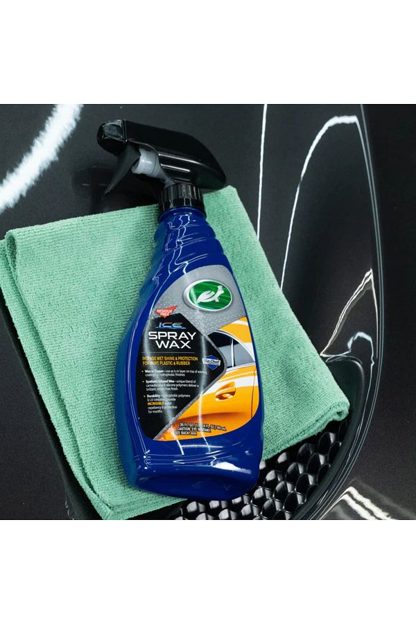 Turtle Wax-ICE Spray Wax, Ultimate High Shine Wax Finish, for Use on Car Paint 1
