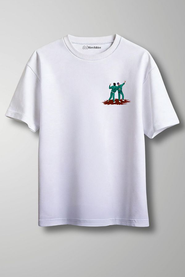 Merch&ice-Squid Game 2 -'Round and Round' Printed Unisex Oversize T-Shirt 1