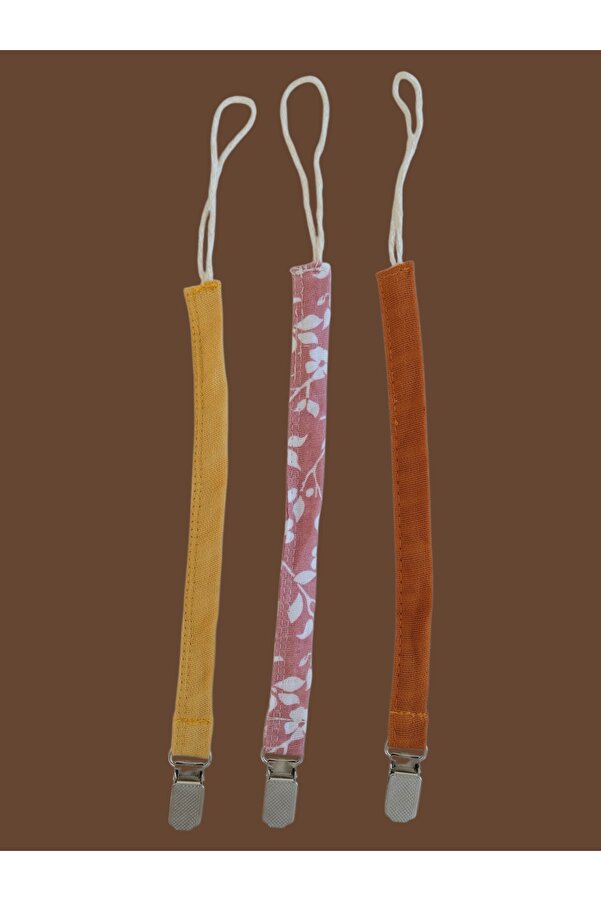 runbaby Run Baby Tarçın Renk Müslin Emzik Askısı