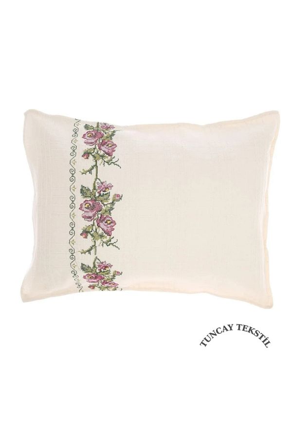 TUNCAY TEKSTİL-Cotton Lace Canvas Bedspread Set 1
