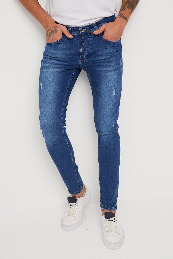 Newtime-Men's Jeans Skinny Fit Lycra 1