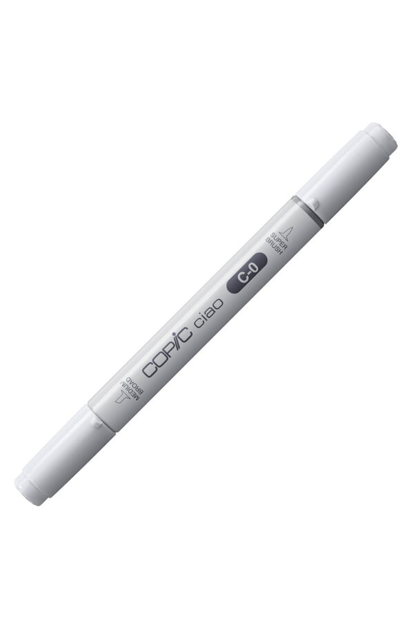 Copic-Ciao Marker Cool Gray Pen - C-0, No.0 22 075 80 1