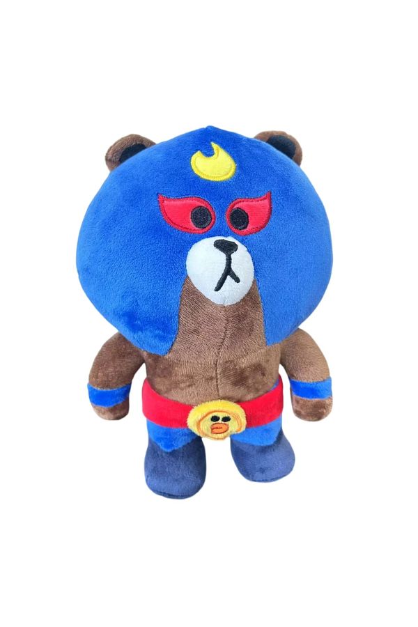 CeymSTecH-Brawl Stars Game Character El Primo Plush Toy 22cm 1