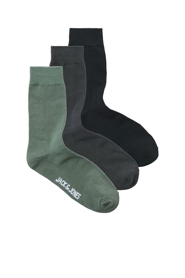 Jack & Jones-مجموعة من 3 جوارب دائرية مضلعة 1