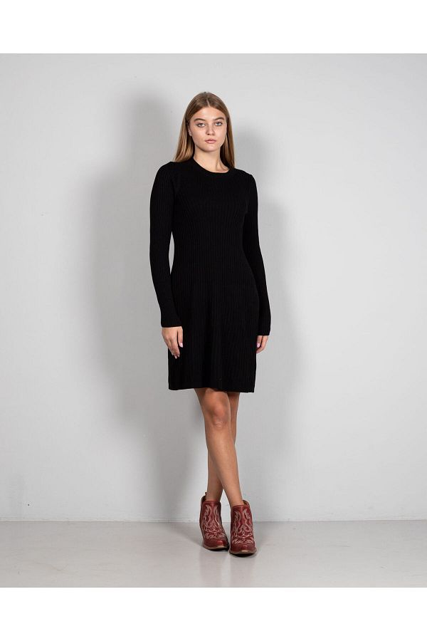 Miniprix-Rochie tricotata cu maneca lunga 24MKF03032 1