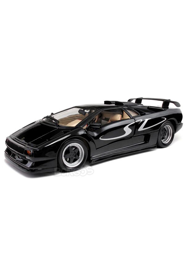 Maisto-1:18 Lamborghini Diablo Sv Black 1