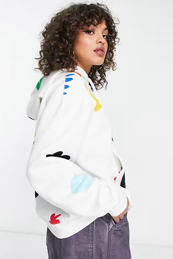 Nike-Women's Jordan Artist Series Loose Fit Flight Fleece Hoodie Women's Large Size Hooded Sweatsh 1