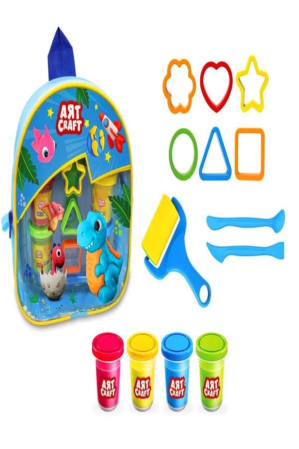 a v d a-Backpack Play Dough and Dough Mold Set with Backpack 1