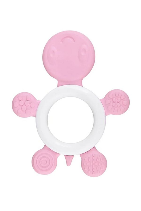 a v d a-Pink Turtle - Teether Bpa Free Mouthguard 1