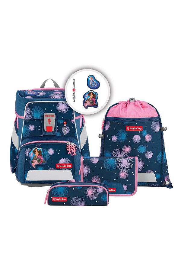 Step By Step-Set ghiozdan Space School 5 piese 1