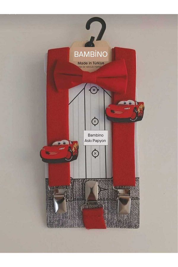 Bambinoo-Lightning Mcqueen Birthday Tooth with Tooth Official-Milli Fest Concept Pant Hanger Set 1