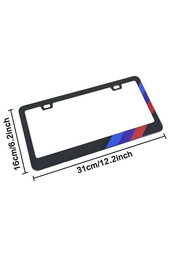 Choice-Bma Print Popular In The Market American Standard Size License Plate Frame Three Color Color Printin 1