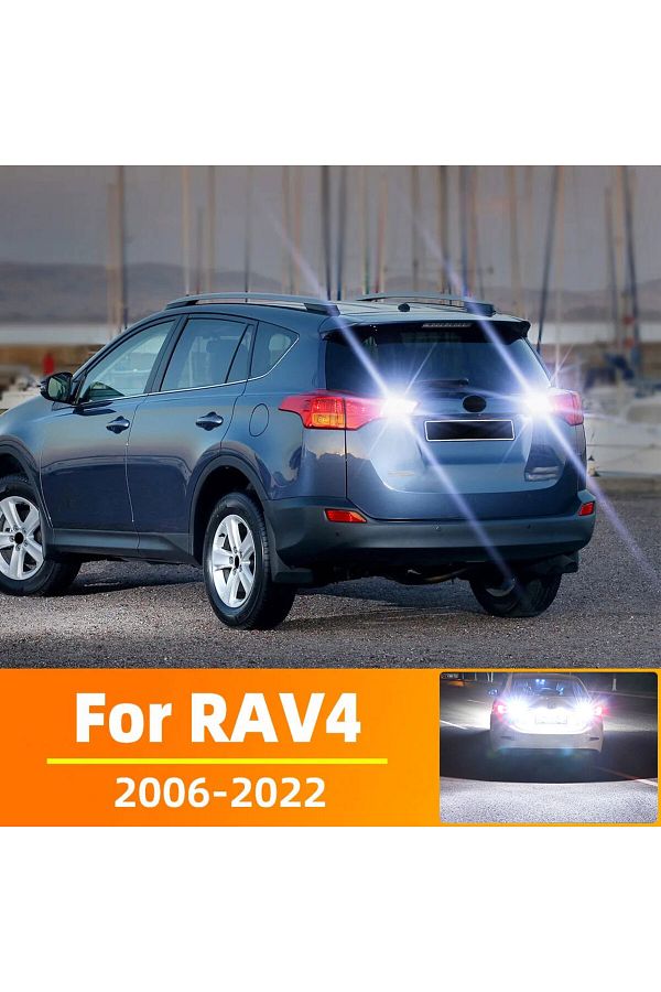 Choice-2pcs For Toyota Rav4 2006-2015 2016 2017 2018 2019 2020 2021 2022 Led Backup Light Reverse Bulb C... 1