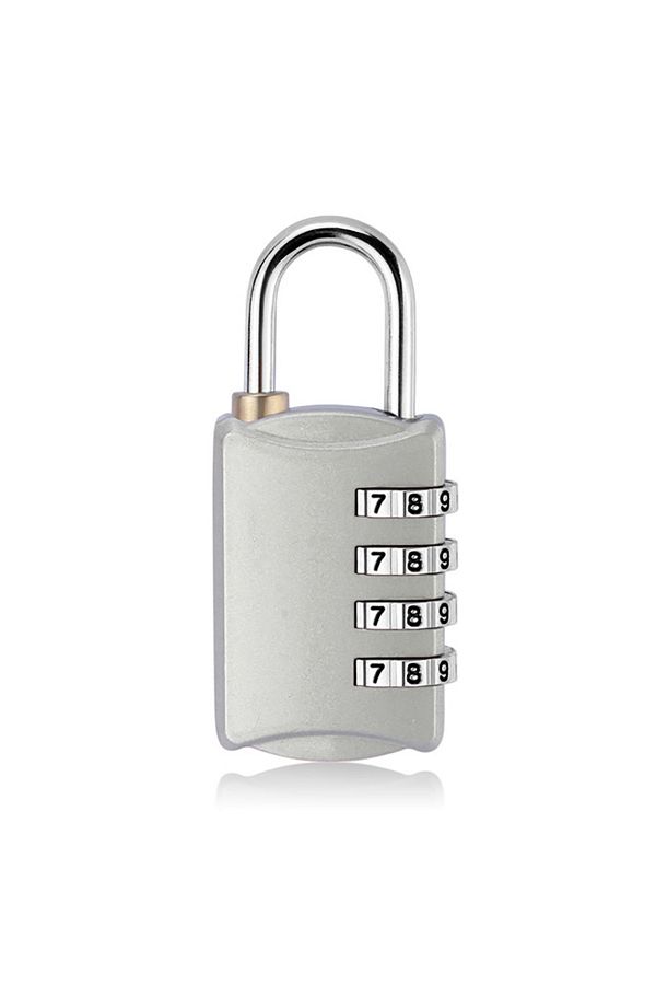PEGATAH-Ti-314uh-s Mini Lock Resettable 4 Dial Digits Code Number Password Combination Padlock Travel Securi 1