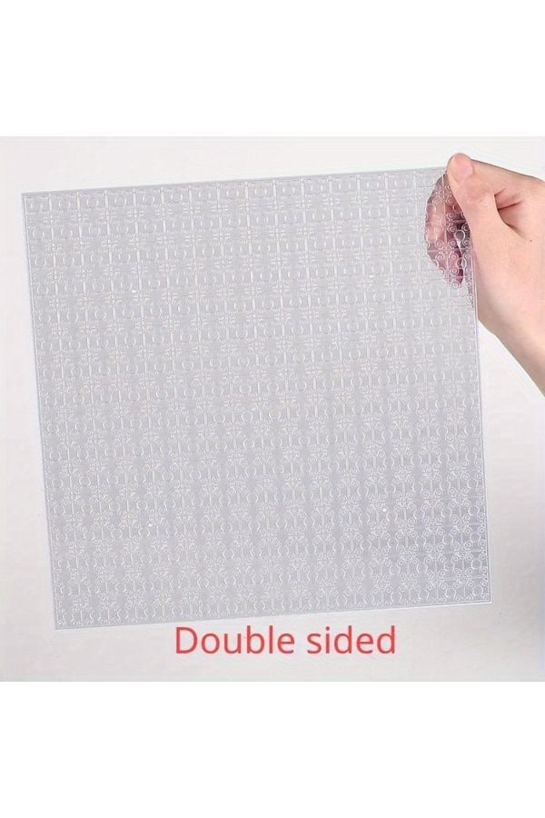 Choice-Clear 10in*10in Double Side Baseplates Transparent Small Particle Moc Building Block Base Plate Floo 1