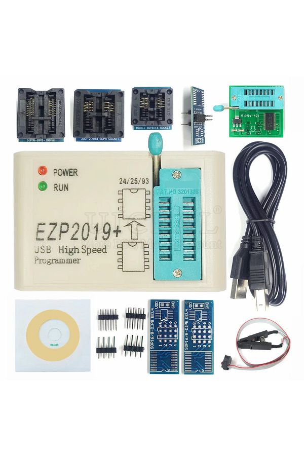 Choice-With 7 Kit Usb Programmer High Speed Spi Usb 2.0 For 24 25 93 Eeprom 25 Flash Bios Chip With Sop Soc 1