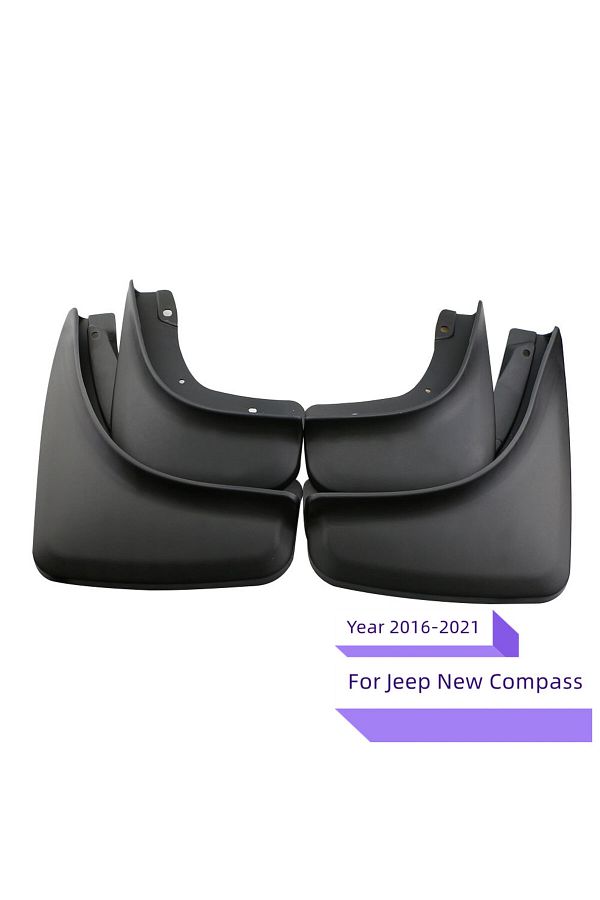 Choice-4x for Jeep Compass 2016 2017 2018 2019 2020 1.4T 2.4T MK2 MudGuards Splash Guards Front Rear Whe... 1
