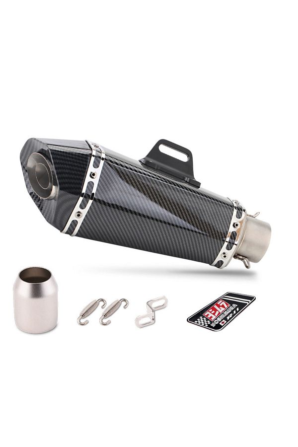 Choice-A2 Universal 51mm Inlet Motorcycle Exhaust R11 Muffler With Db Killer For R3 R25 Z400 Z900 Mt07 Mt09 1
