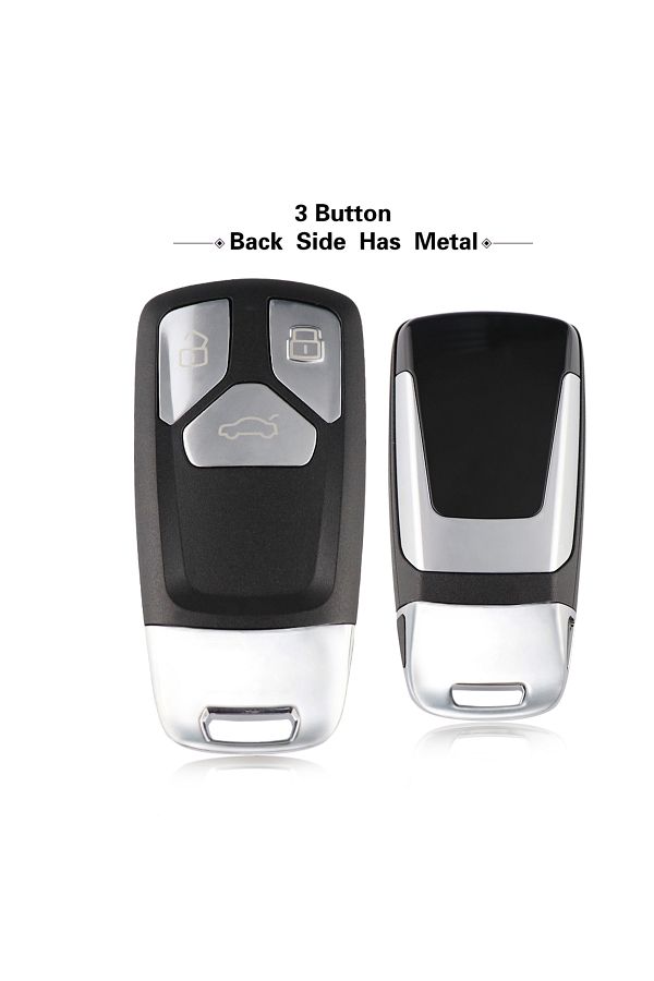 YIQIXIN-3 Buttons Remote Car Key Shell Fob Cover Case For Audi Tt A4 A5 A4l S4 S5 Q3 Q5 Q7 Sq7 2016 2017 201 1