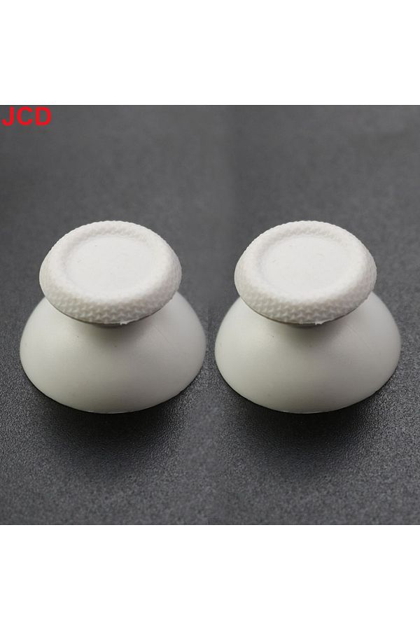 JCD-White 2pcs 3d Analog Joystick Stick For Ps5 Controller Analogue Thumbsticks Caps Mushroom Game H 1