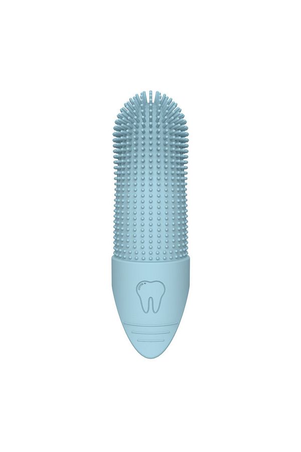 Choice-Blue Soft Silica Gel Toothbrush For Dogs Applicable To Pet Shop Oll For Dogs Finger Toothbrush Denta 1