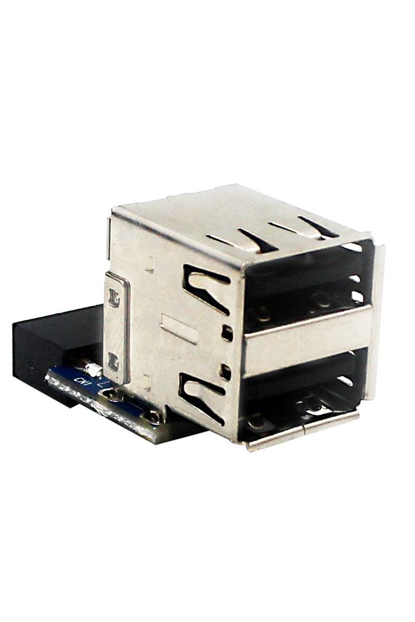 APWIKOGER-كابل تمديد Ph29b أنثى متوافق مع محول رأس اللوحة الأم للكمبيوتر USB2.0 9pin/10p Deskt 1