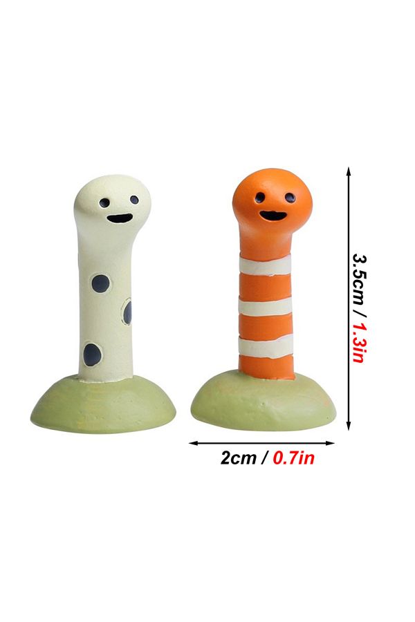 Choice-2 Pcs/set Aquarium Decor Accessories Cute Animal Bookshelf Decoration Home Decoration Landscaping... 1