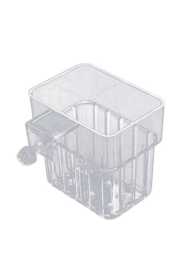 Choice-Clear Fish Tank Plant Holder Aquarium Plant Basket With Hook Fish Tank Plant Cup Aquatic Plant Cup 1