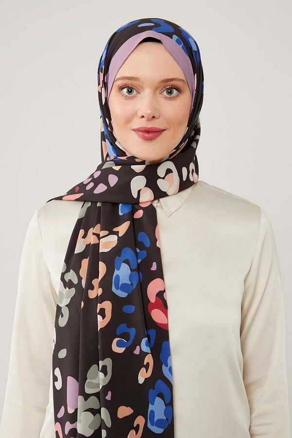 Levidor-Şal de eleganţă cu model liliac 1