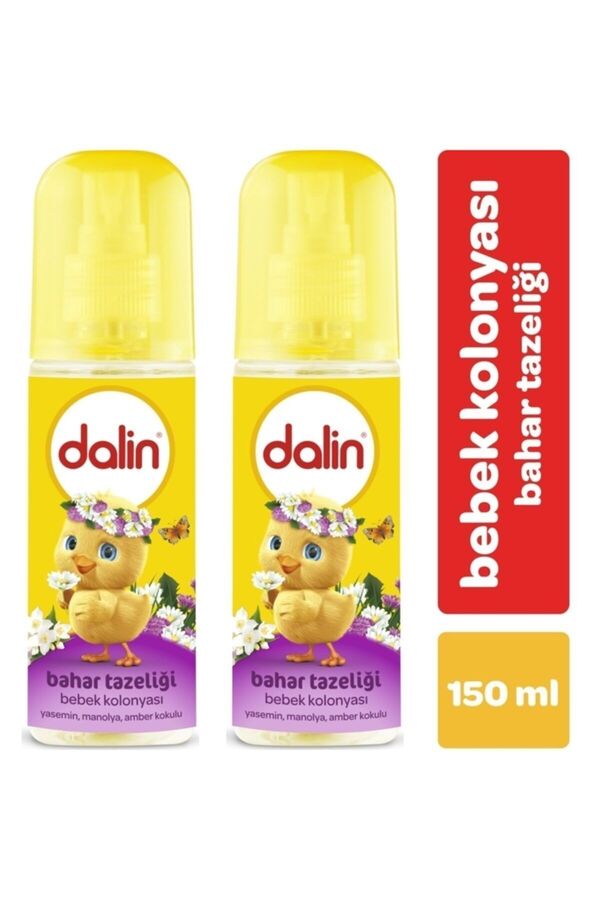 Dalin Bebe Kolonyası 150 Ml Bahar Tazeliği x2 Adet