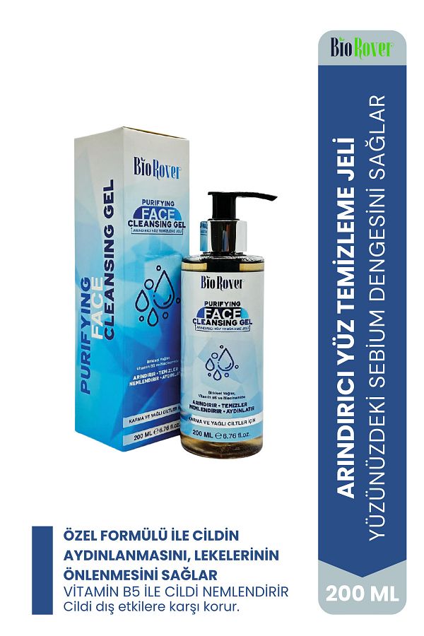 BioRover-Purifying Face Cleansing Gel 200 ml 1